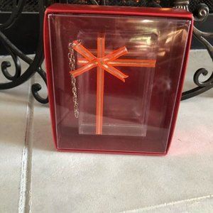Victoria’s Secret Clear Ornament Box NEW Empty
